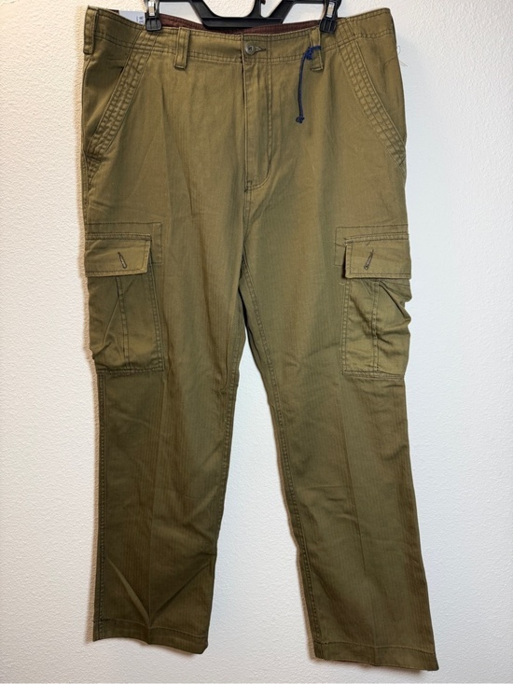 NWT WearFirst Legacy Cargo Pants Men 36x30 Green Cotton Herringbone Tactical